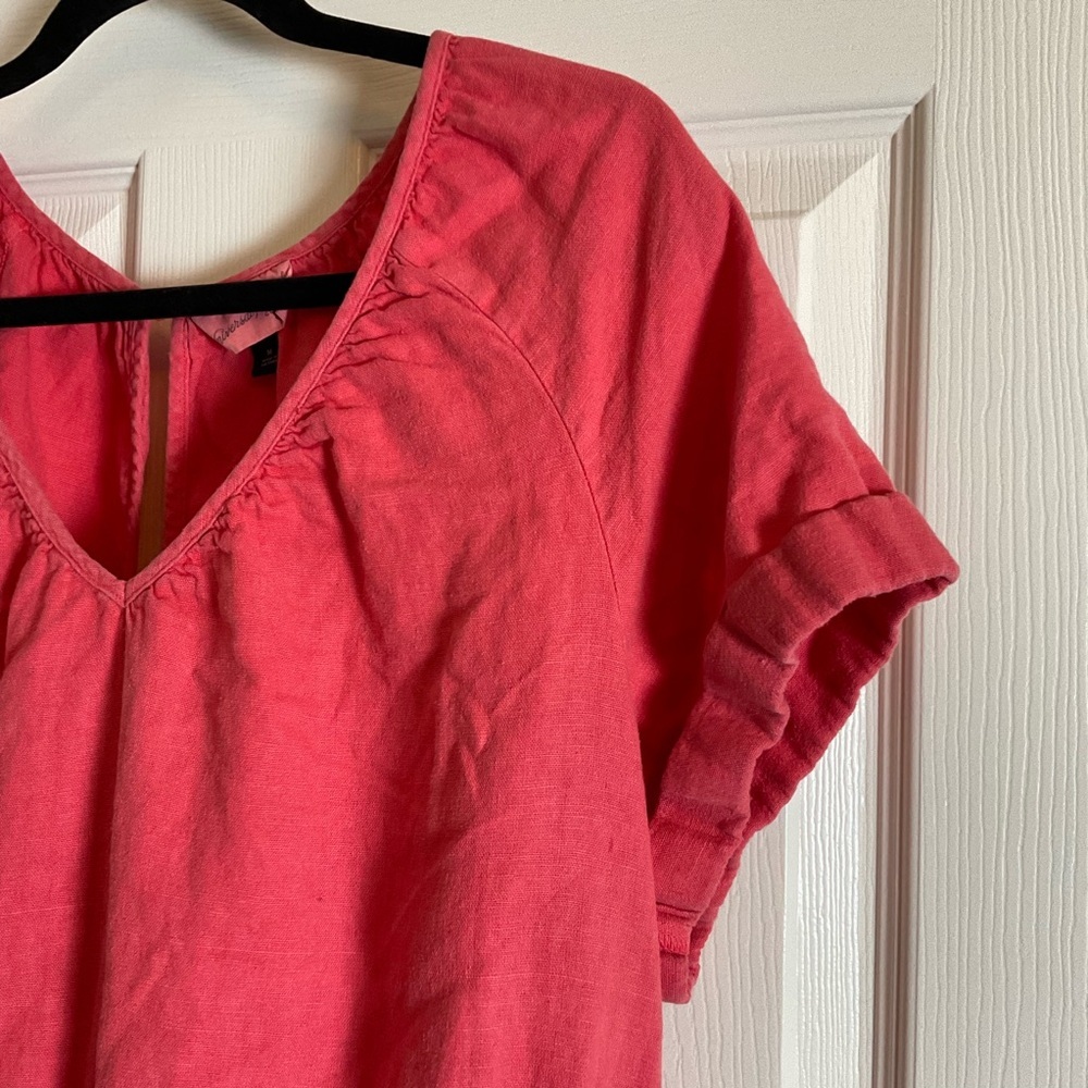 Universal Thread Jumpsuit Linen Blend Womens Size… - image 4